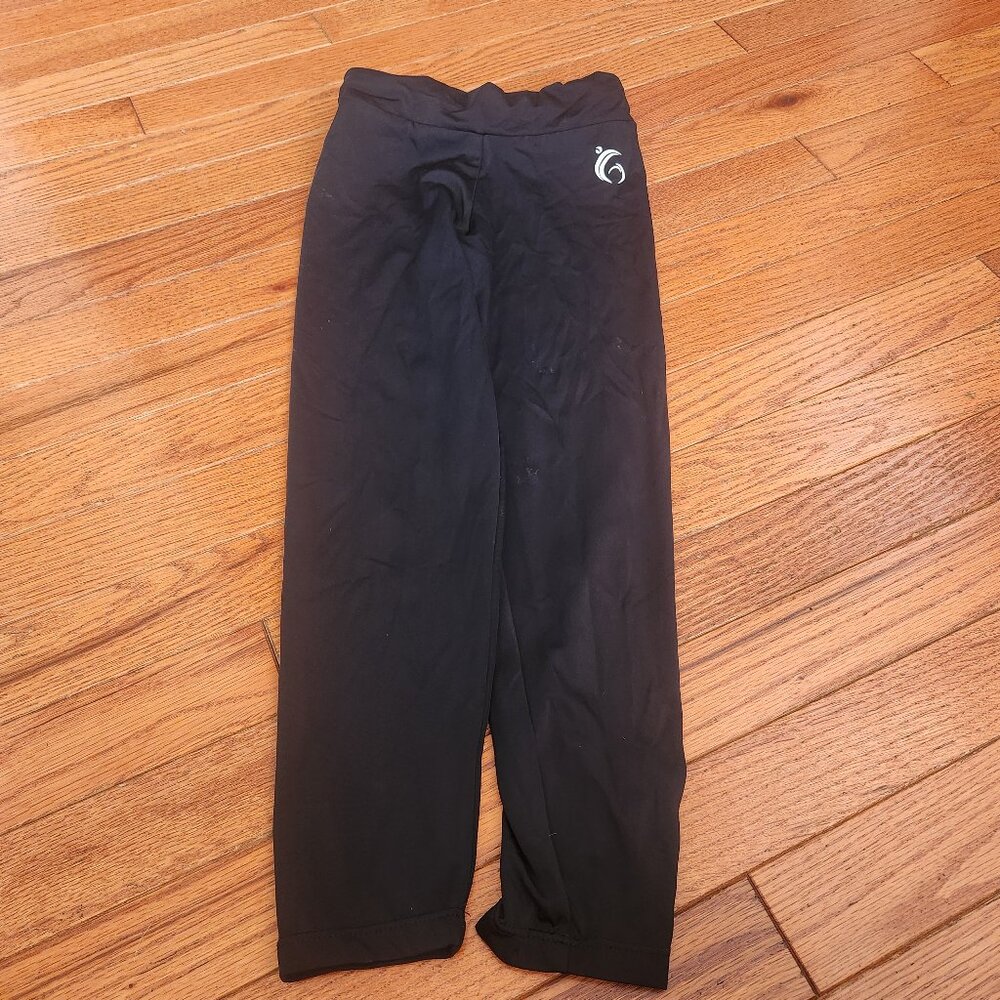 Gymnastics - Girls Black Athletic Pants